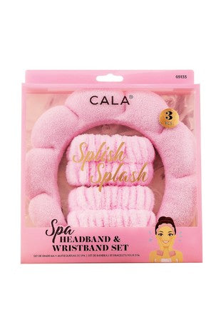 Spa Headband & wristband set