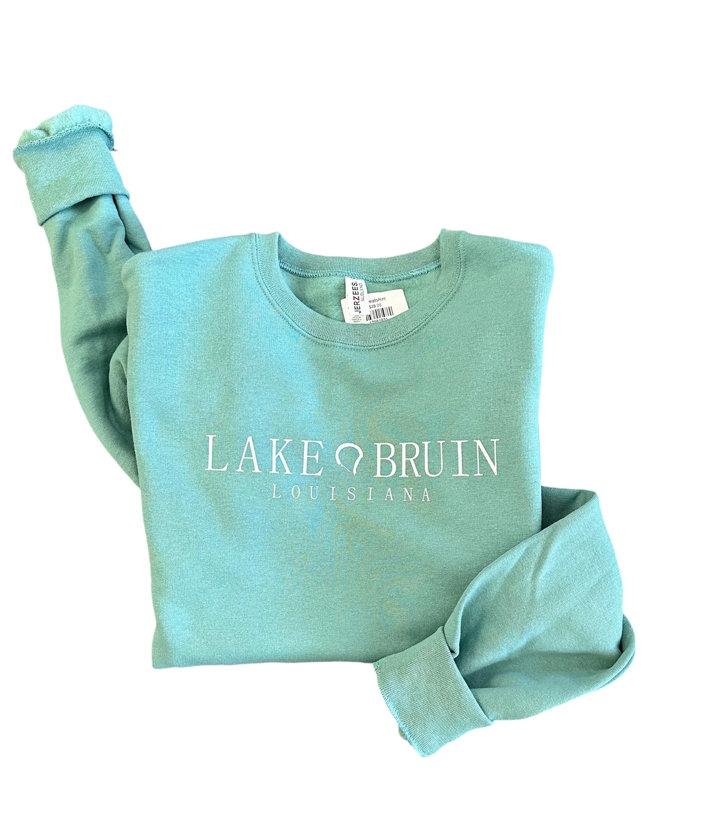 Lake Bruin Louisiana Sweatshirt in Sage