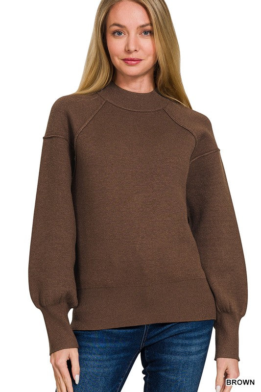 Mock Neck Sweater