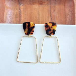 Ariana Tortoise Earrings