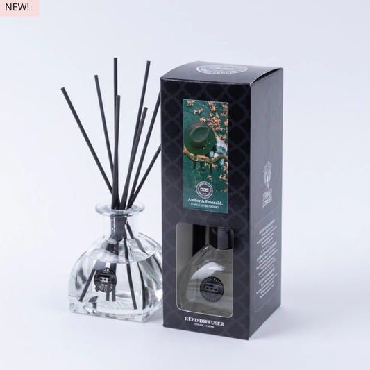 Reed Diffuser-Amber & Emerald