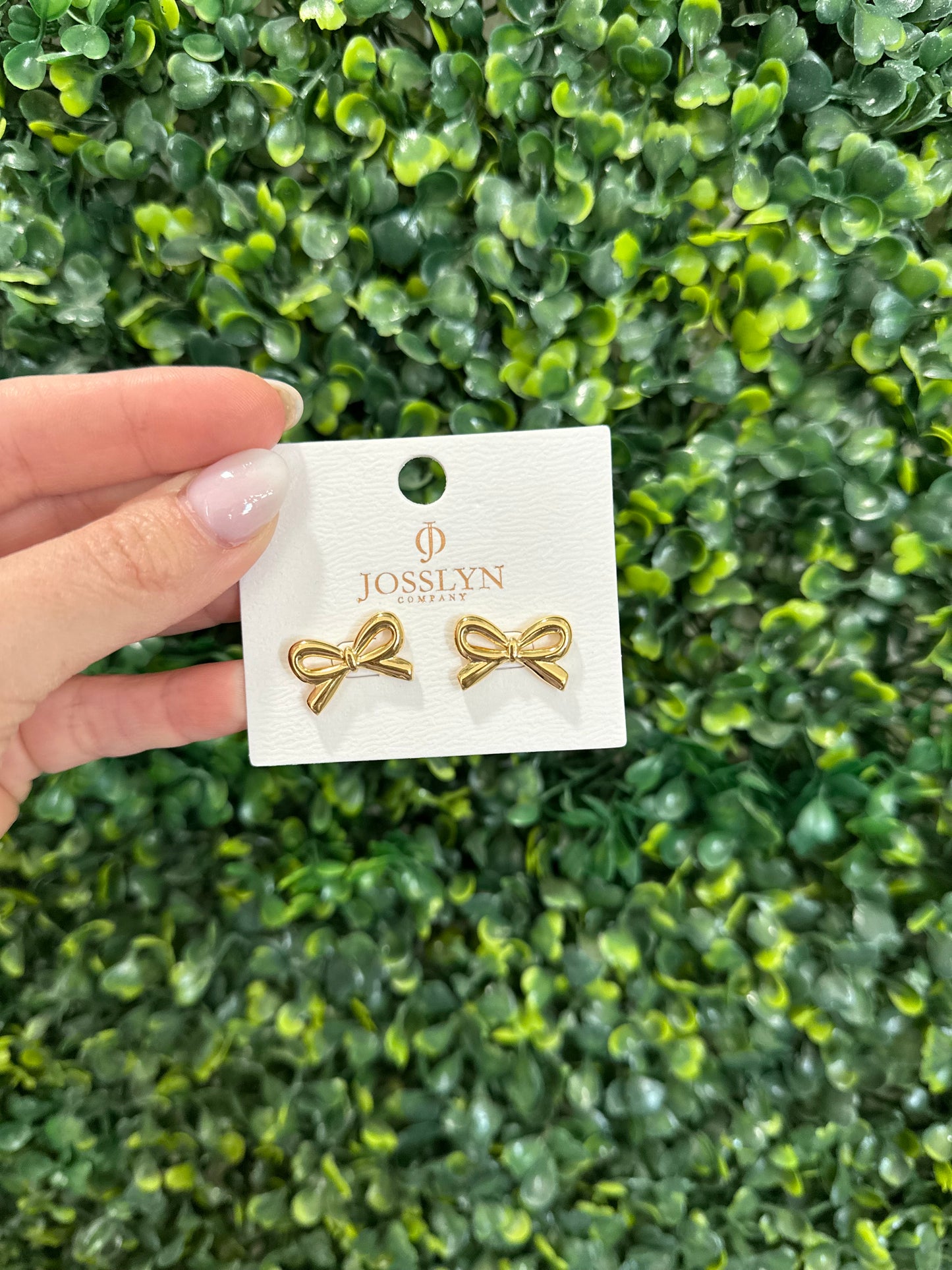 Bow Stud Earrings