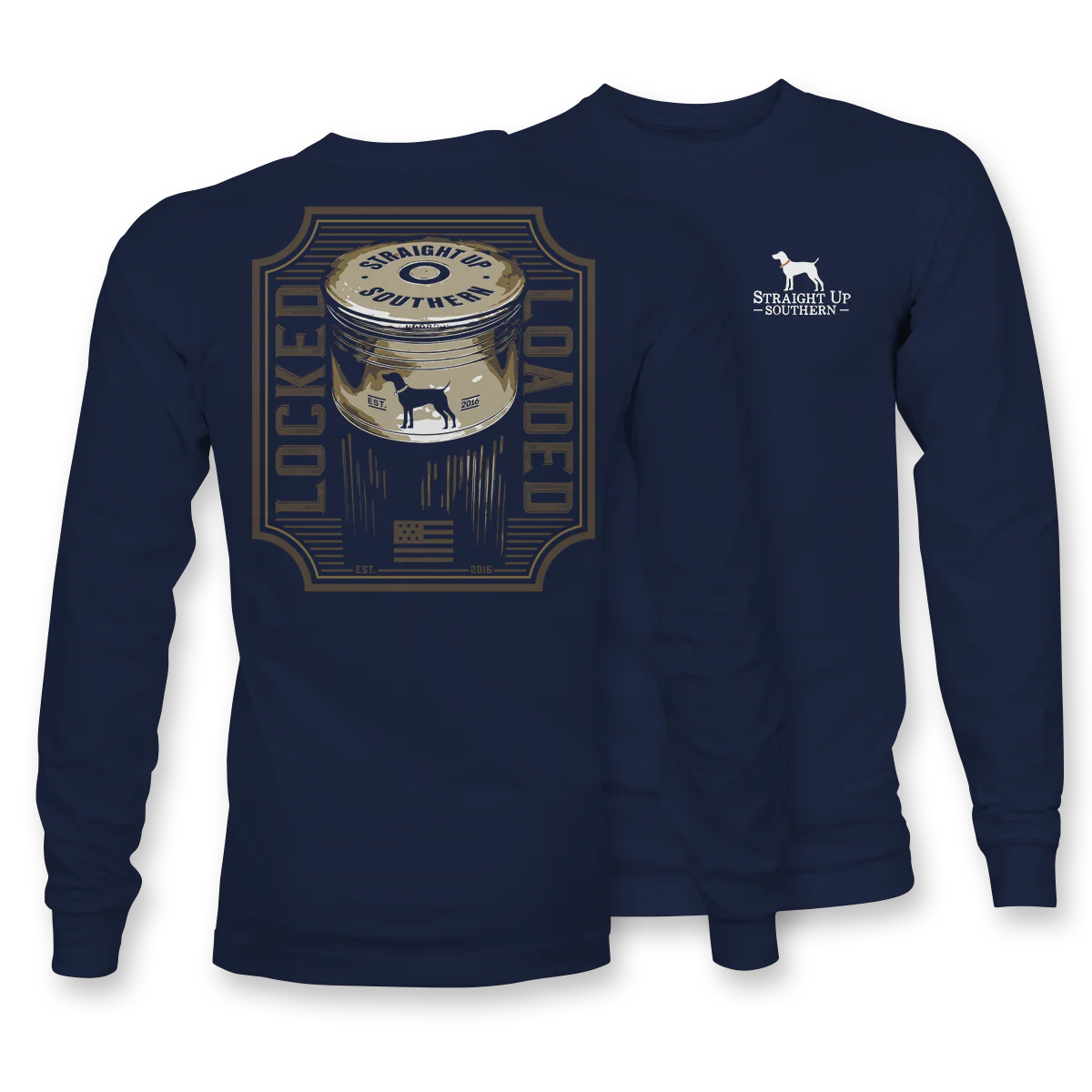 Straight Up Southern-Spent Shell Long Sleeve