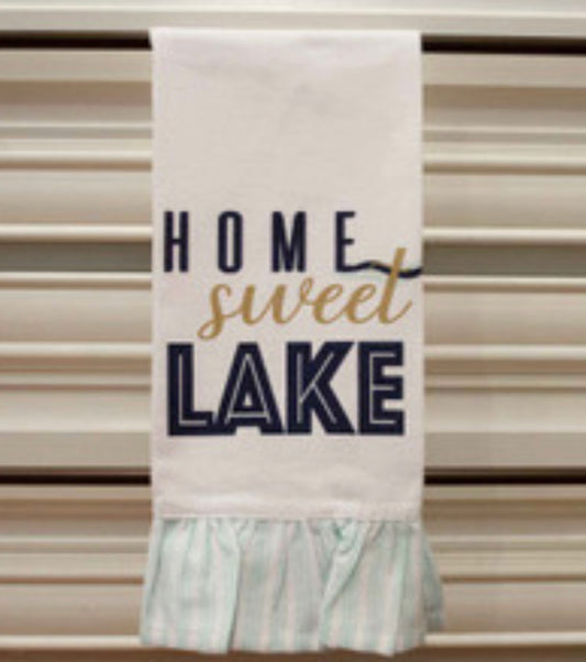 Ruffle Lake Hand Towel