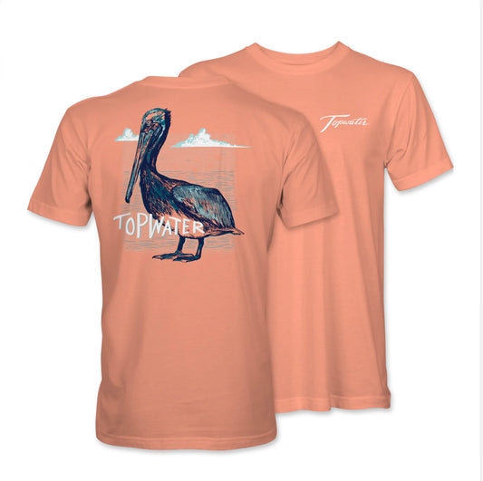 TopWater Pelican Sunset T-Shirt